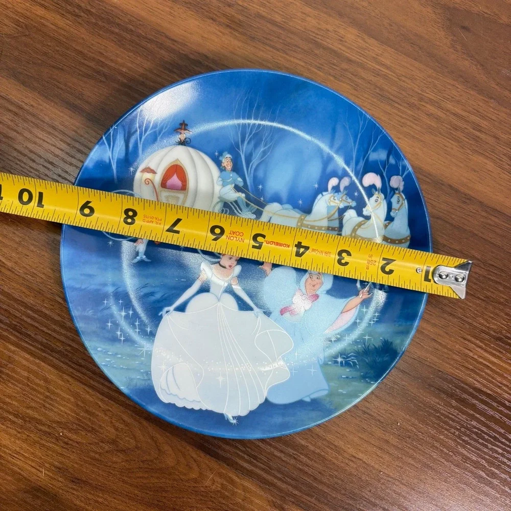 Vintage Walt Disney Cinderella Hand painted Fine China Plate 9